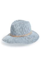 Women's Treasure & Bond Slub Knit Panama Hat - Blue
