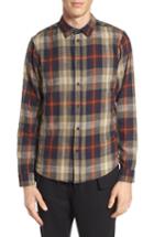 Men's Native Youth Brae Plaid Flannel Shirt - Green