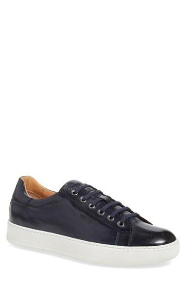 Men's Santoni 'apache' Lace-up Sneaker