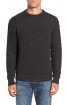 Men's Frye Ethan Fisherman Cable Sweater, Size - Grey
