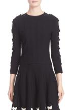 Women's Alexander Mcqueen Twisted Cutout Knit Top