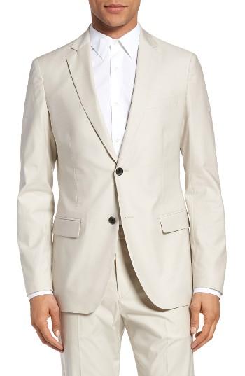 Men's Theory Rodolf N Hl Sateen Sport Coat - Grey