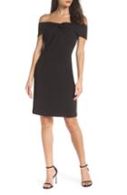 Women's Maggy London Double Puff Sleeve Midi Dress