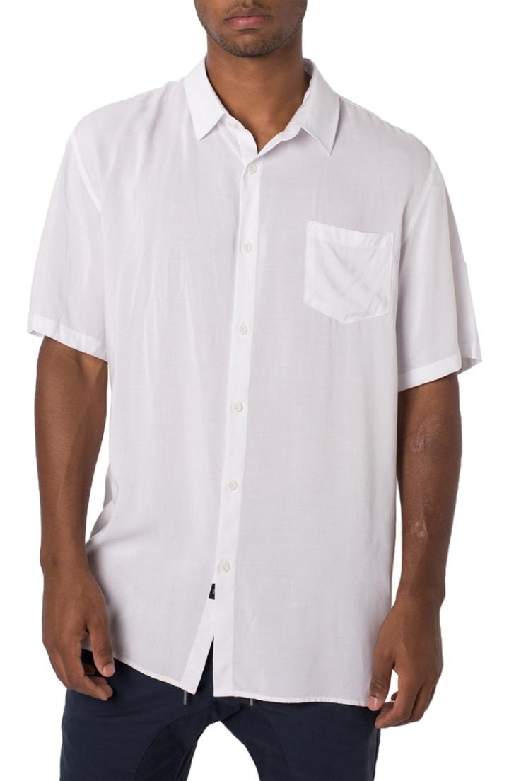 Men's Zanerobe Solid Short Sleeve Shirt - White