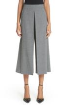 Women's Alexander Wang Houndstooth Inverted Pleat Crop Pants - Grey