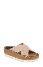 Women's Jimmy Choo Danae Double Strap Espadrille Slide Sandal Us / 42eu - Pink