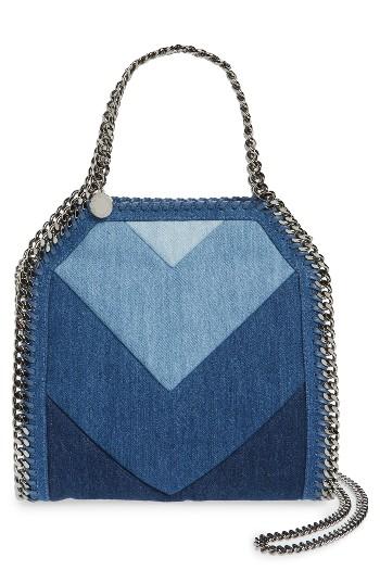 Stella Mccartney Mini Falabella Denim Tote -