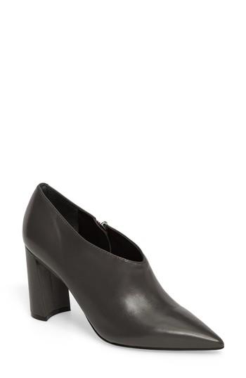 Women's Marc Fisher D Hoda Pointy Toe Bootie, Size 6 M - Grey