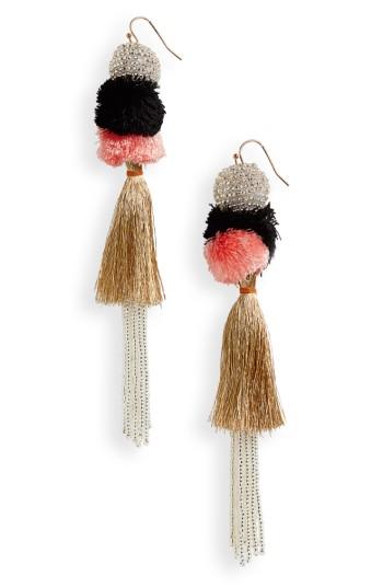 Women's New Friends Colony Tiered Tassel Earrings