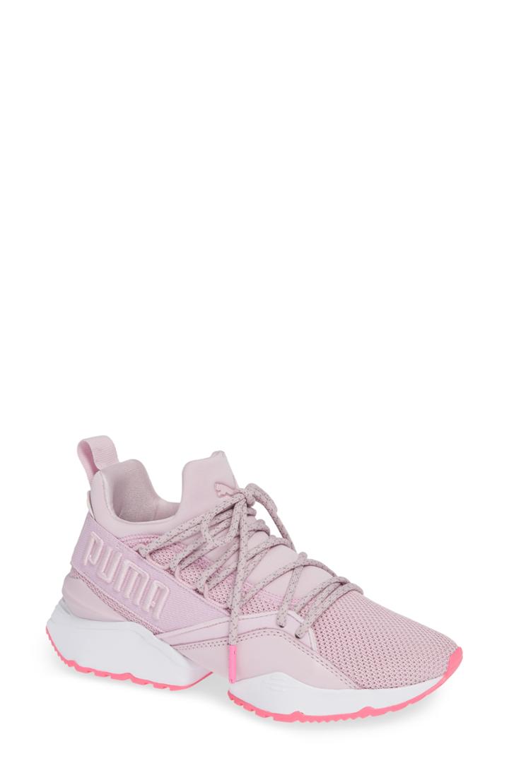 Women's Puma Muse Maia Utility Sneaker M - Purple