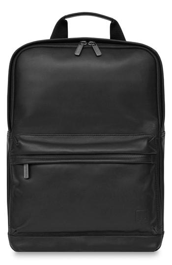 Men's Knomo Barbican Brackley Leather Backpack -