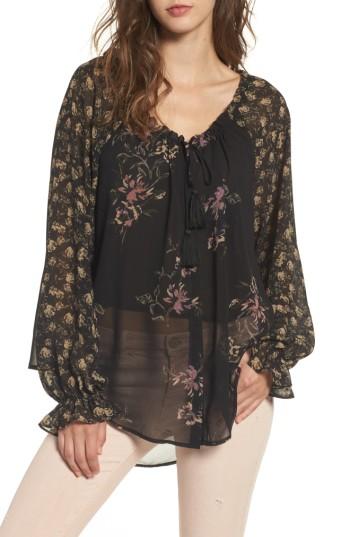 Women's Astr The Label Peasant Top