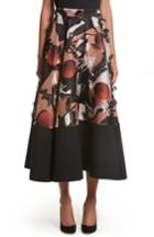 Women's Roksanda Sharpin Silk Blend Jacquard Skirt