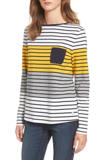 Women's Barbour Selsey Pocket Tee Us / 8 Uk - White