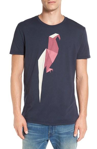 Men's Vestige 'captain Macaw' T-shirt