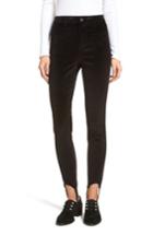 Women's Stone Row Stir It Up Velvet Stirrup Leggings - Black