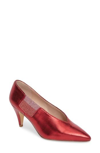 Women's Free People Florence Pump -6.5us / 36eu - Red