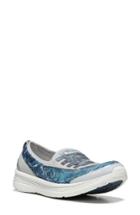 Women's Bzees Sea Dogs Wink Water Friendly Sneaker M - Blue