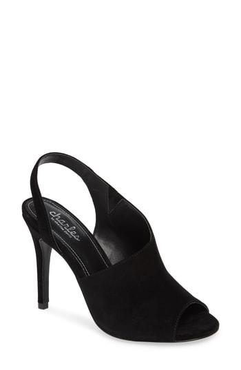 Women's Charles By Charles David Riot Slingback Sandal M - Black