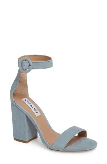 Women's Steve Madden Friday Sandal .5 M - Blue