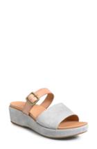 Women's Kork-ease Bisti Wedge Slide Sandal M - Grey