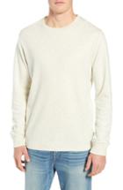 Men's Frame Classic Long Sleeve Crewneck T-shirt - Beige
