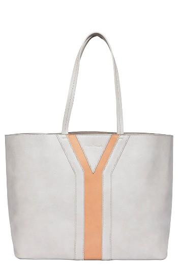 Urban Originals Streetstyle Faux Leather Tote - Grey