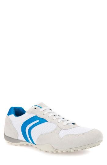 Men's Geox Uomo Snake 118 Sneaker Us / 41eu - White