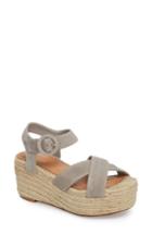 Women's Halogen Emery Platform Espadrille Sandal M - Grey