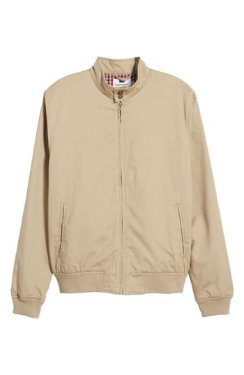 Men's Topman Harrington Jacket, Size - Beige
