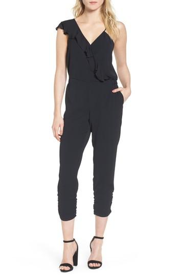 Women's Parker Addison Asymmetrical Jumpsuit - Black