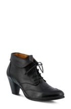 Women's Spring Step Conquer Foldover Cuff Bootie .5-7us / 37eu - Black
