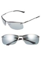 Men's Ray-ban 63mm Polarized Square Frame Sunglasses -