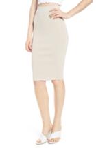 Women's Leith High Waist Body-con Skirt - Grey