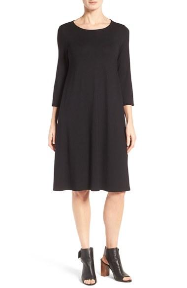 Women's Eileen Fisher Jersey Swing Dress