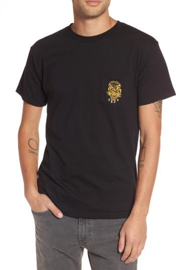 Men's Obey Kiss Me Deadly Graphic T-shirt - Black