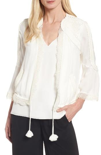 Women's Kobi Halperin Nadine Silk Jacket - White