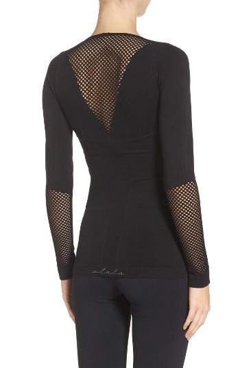Women's Alala Seamless Tee - Black