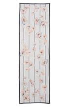 Women's St. John Collection Painted Pale Floral Silk Georgette Scarf, Size - White