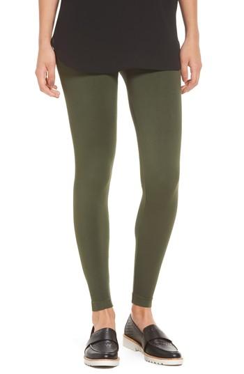 Women's David Lerner Seamless Leggings - Green