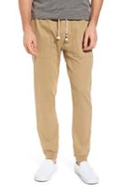 Men's Sol Angeles Essential Twill Jogger Pants - Beige