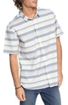 Men's Quiksilver Good Wall Ii Woven Shirt - Blue