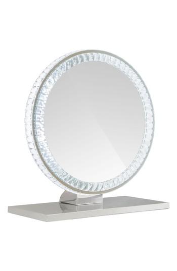 Impressions Vanity Co. Diamond Collection Round Led Vanity Mirror, Size - Clear