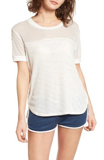 Women's Rvca Delineate Tee - White