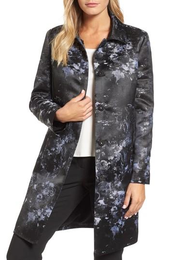 Women's Emerson Rose Long Jacquard Jacket - Black