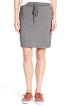 Women's Caslon French Terry Skirt - Grey