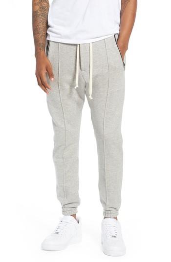 Men's Represent Plaid Jogger Pants - Grey