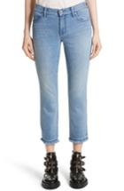 Women's Burberry Relaxed Crop Jeans - Blue