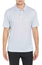 Men's Cutter & Buck Harbor Print Drytec Moisture Wicking Polo, Size - White
