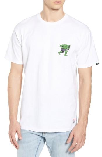 Men's Vans X Marvel Hulk T-shirt - White